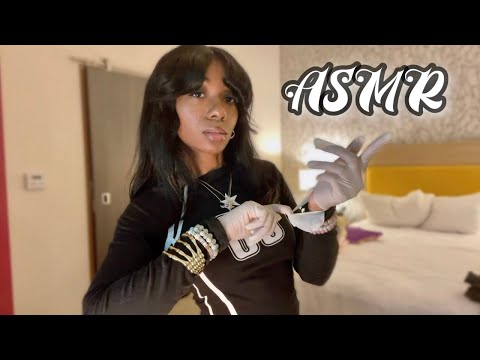 ASMR Latex Gloves Ripping + Snapping Sounds 🧤🤍✨ Pt. 2