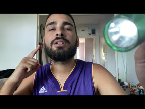 ASMR Examen des oreilles (Fast)