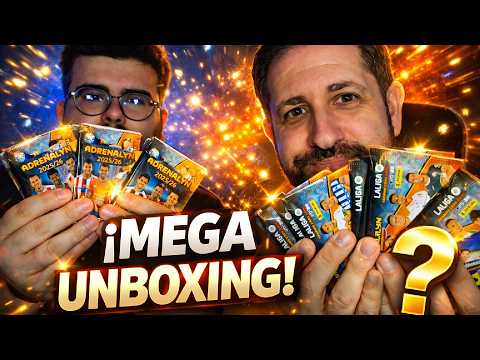 ASMR UNBOXING Sobres Adrenalyn 25/26 ⚽ Apertura relajante