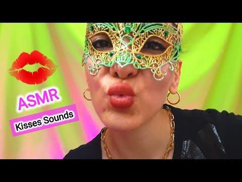 ASMR Finger Painting Relaxation with Squeaky Kisses Sounds | Asmr squeaky kisses