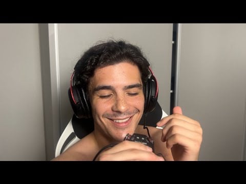 TASCAM Mouth Sounds and Mic Touching ASMR 😴😌❤️ w some hand sounds :))