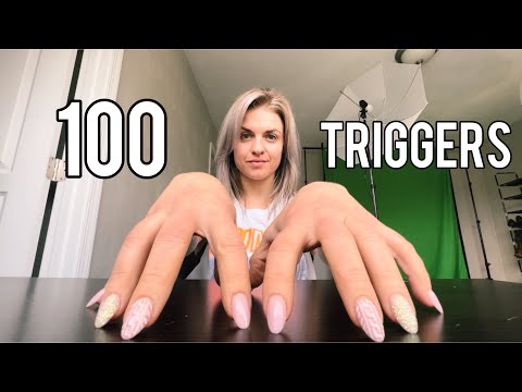 💥ASMR 100 FAST & AGGRESSIVE TRIGGERS