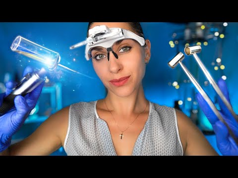 ASMR Deep inside your EARS Otoscope ear exam,  EAR CLEANING for Sleep, Roleplay