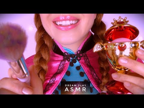 ★ASMR★ Anna from FROZEN does your Party Makeup - You are ELSA | Dream Play ASMR