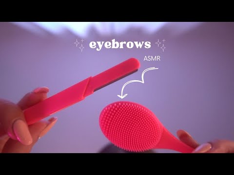 ASMR ~ No Talking ~ First person Eyebrows Appointment ✨ Waxing, Plucking & more (Layered Sounds)