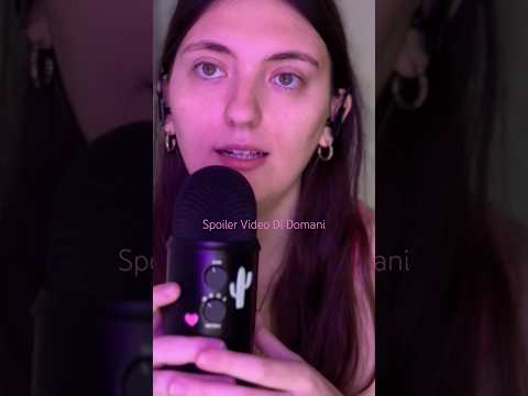 Spoiler video di domani ASMR 🩷 #asmr #asmrshorts #shorts #socialmedia