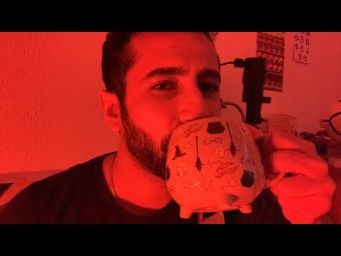 ASMR: Binaural Whisper Test (142 words with coffee break)
