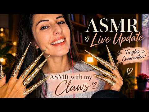 LIFE UPDATE  💛 ASMR with Claws 💛 Гарантирани тингълси✨ АСМР на Български