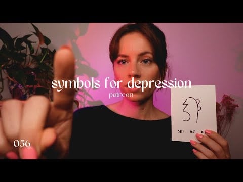 ASMR REIKI ♥︎ drawing symbols in your aura to soothe depression (deep energy cleanse)