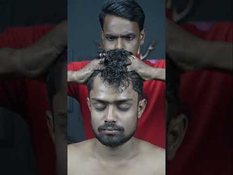 Deep Hard Head And Body Massage ASMR #shorts