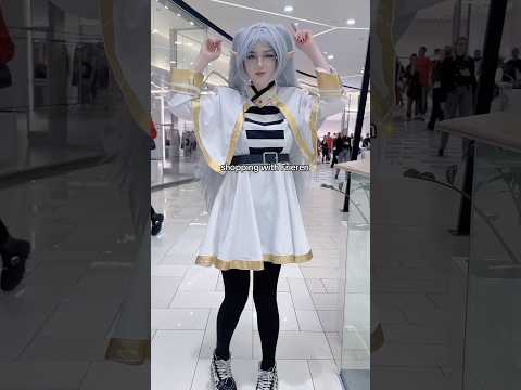 Shopping with Frieren✨ #cosplay #cosplayer #anime #frieren #frierenbeyondjourneysend