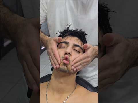 PERFECT ASMR BARBER MASSAGE... #relax #barber #massage #asmr