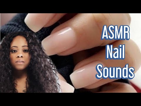 ASMR Nail Tapping, Filing & Clipping | Lots of Triggers 😍💅🏽 |