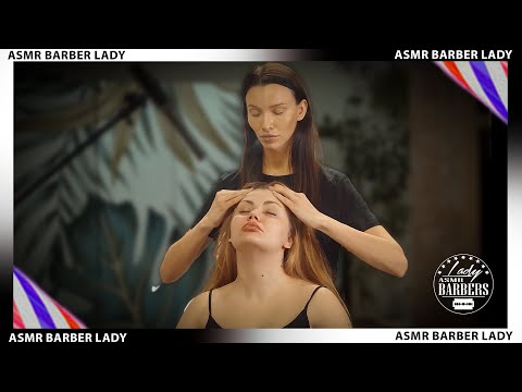 💈 ASMR Hair Massage by Barber Lady Adel