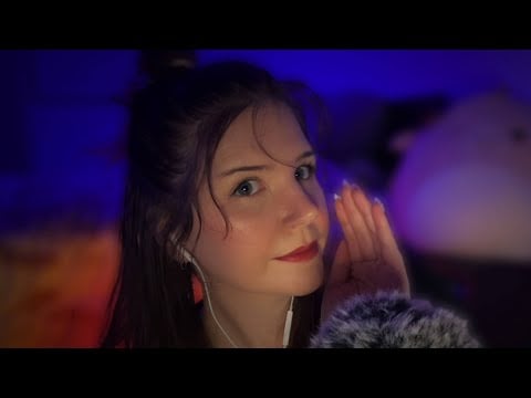 asmr | clicky cozy trigger words 🌙 (& hand movements)