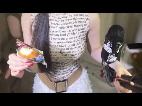 ASMR Cosplay | Sleepy Accent Whisper & Long Nail Tapping