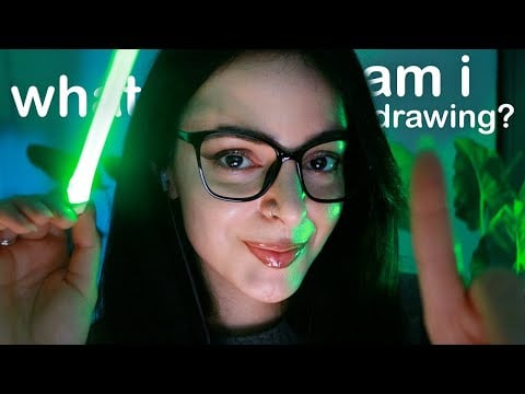 Close Your Eyes & Play Along 🧠 ASMR Drawing Challenges, Guessing Games, Light Triggers + More
