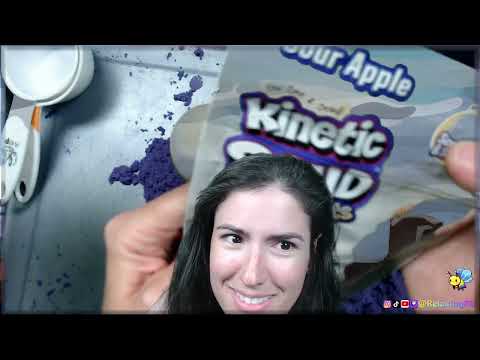 ASMR - Kinetic Sand, New Bag Crinkles