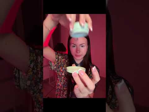 как вам макияжик? 🫨 #asmr #асмр