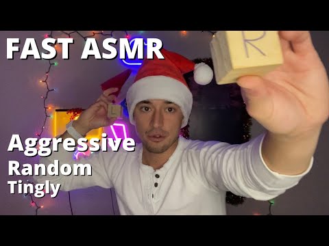 Random Fast ASMR | Custom ASMR Video | Fast, Aggressive, Tingly ASMR