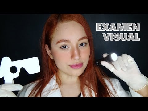 EXAMEN DE LA VISTA MUY DETALLADO | SOFT SPOKEN | ROLEPLAY MÉDICO | ASMR Español