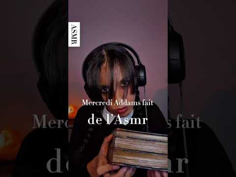 ASMR RP - Mercredi Addams fait de l'Asmr #roleplay #asmr #relax