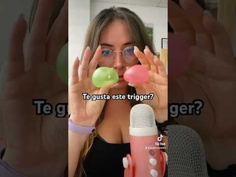 Suena diferente pero mola💚🩷 #asmr #relax #asmrtriggers #asmrtapping #asmrtingles #tingling