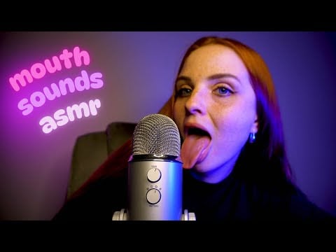 ASMR Wet Mouth Sounds (Tongue Swirls no talking)