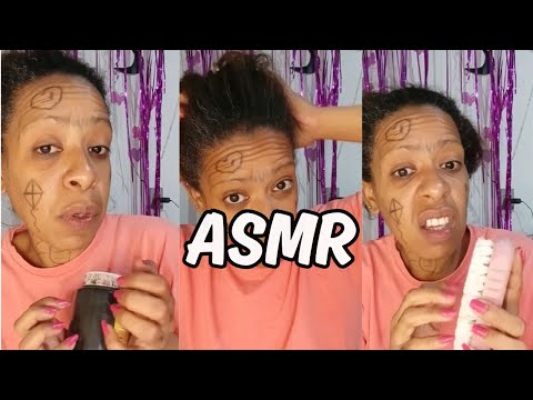 TENTANDO DESEMBARAÇAR SEU CABELO NA PRISÃO #asmrroleplay #humor #asmr