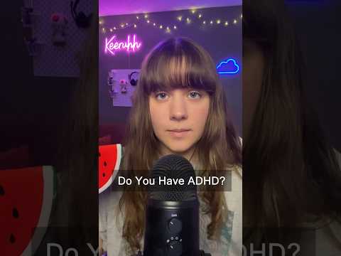 Do You Have ADHD? 🍉 #asmr #fastasmr