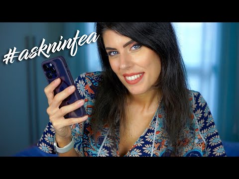 ASMR 🔮 COSA CAMBIEREI DELLA MIA VITA? #askninfea con le VOSTRE DOMANDE (Whispering)