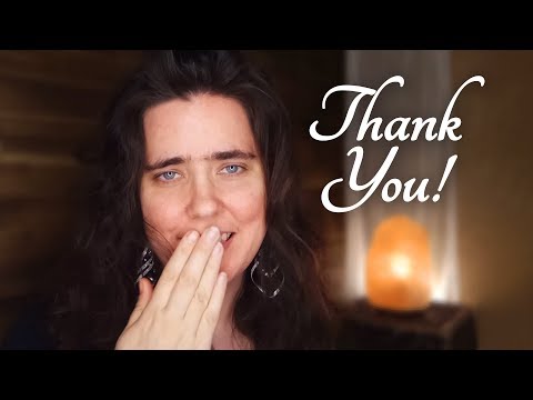 ASMR Patron Appreciation (Spelling names in Sign Language)