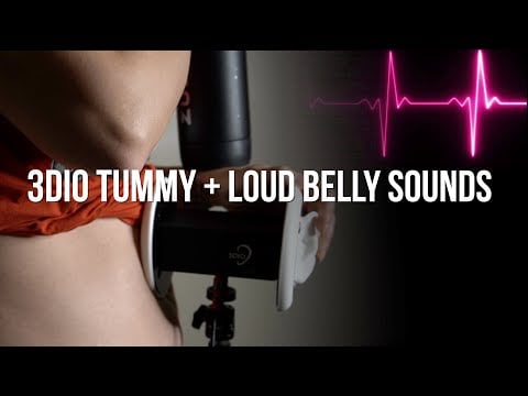 Happy Heartbeats Insane & Very Loud Tummy Sounds | Female Heartbeat ASMR