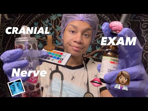 ASMR - Cranial Nerve Exam (Aidan)