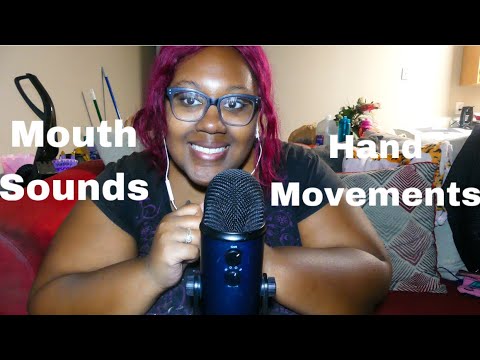 ASMR *Mouth sounds & hand movements | JanayDASMR