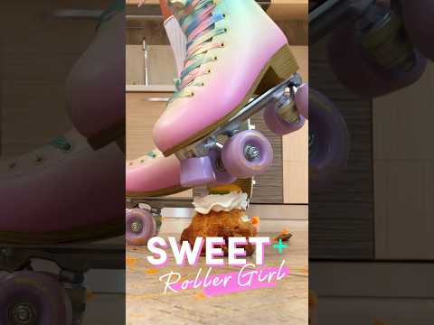 Roller Skates vs. Cake! Shoes Crushing Food! Oddly Satisfying! ASMR