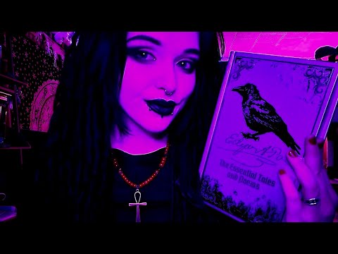 Asmr Reading you (more) poems from poe for your woes 🥀🐦‍⬛