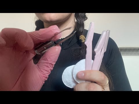 Lofi asmr shaving your face 😴gentle whispering, no tapping 
