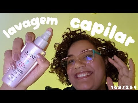 ASMR LAVANDO SEU CABELO só que DEITADO 🤩✨