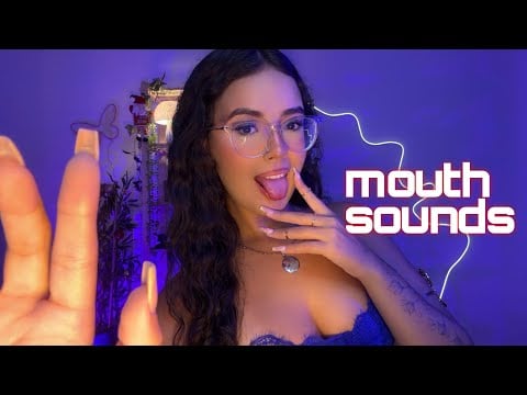 ASMR: MOUTH SOUNDS e HAND MOVEMENTS 💋💦 | com chuva 