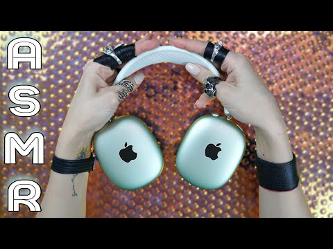 AirPod Max unwrapping 🤍 #asmr #apple #tingles #unboxing #airpods # ...