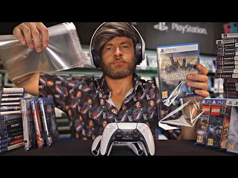 Your Sleepy Playstation Game Store | ASMR roleplay