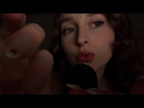 ASMR close up face massage (mouth sounds and lotion sounds)