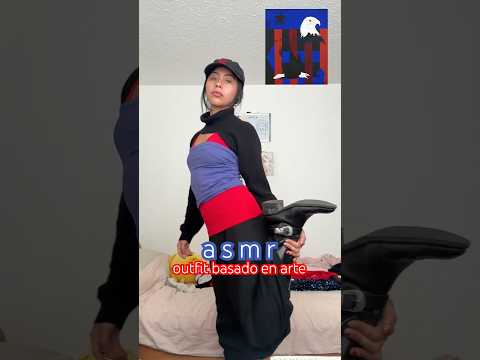 outfit basado en arte ASMR #asmr #diseño #moda #outfit #grwm
