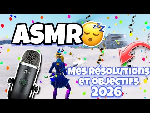 ASMR Français • MES RÉSOLUTIONS ET OBJECTIFS POUR 2026 ! (Bonne année 🥳)