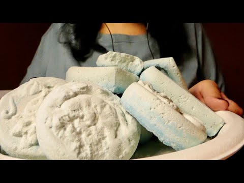 Baking soda crushing sounds | asmr