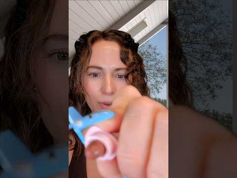 Let's try these mini lippies out 💄💋 #shorts #asmr #beauty #tingles