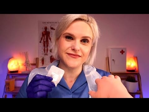 ASMR ER Nurse Takes Care Of Your Injured Arm & Foot After A TikTok Challenge Went Wrong