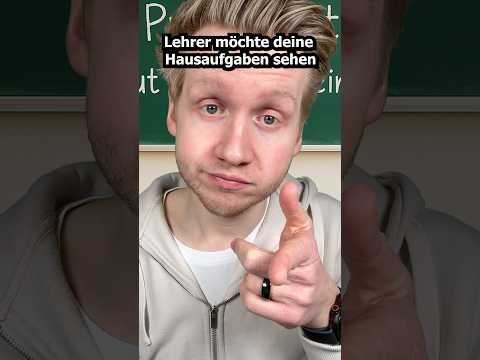 Lehrer möchte deine Hausaufgaben sehen! #asmr
