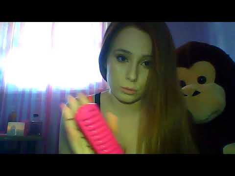 ASMR Hair brushing